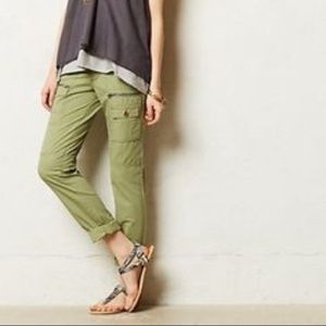 Anthropologie Hei Hei Canvas Cargo Pants